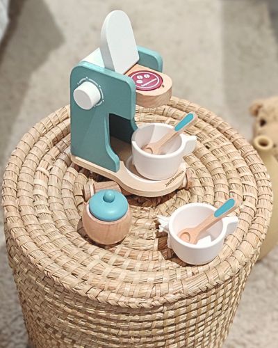 Machine à café enfant - Accessoires dinette en bois - Jouets Montessori 3 ans et plus - JouetApprends