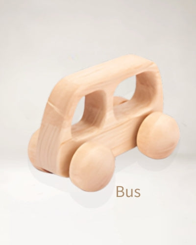 Mini Bolides en bois massif pour Bébé | Petite voiture | Jouet Montessori - JouetApprends