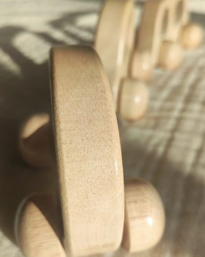 Mini Bolides en bois massif pour Bébé | Petite voiture | Jouet Montessori - JouetApprends