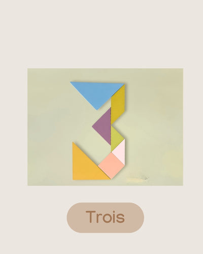 Jeux Puzzle Tangram en bois - Jeux Montessori 4 ans et jusqu'à 8 ans pour enfant - JouetApprends