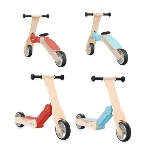 Draisienne évolutive en Trottinette en bois - Enfant 3 à 6 ans - modèle TEM - JouetApprends