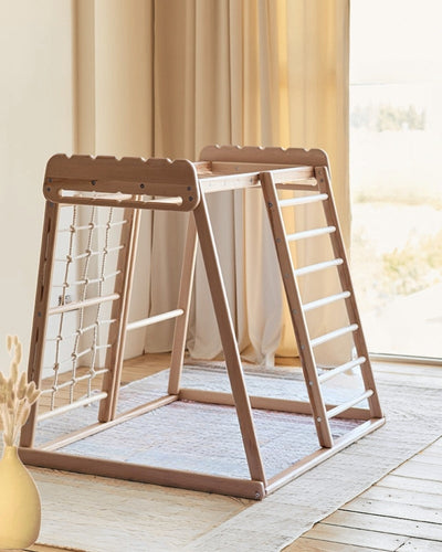 Aire de jeux Intérieur enfant | Jeu Montessori en bois pour Enfants | Escalade 1 an à 5 ans - JouetApprends
