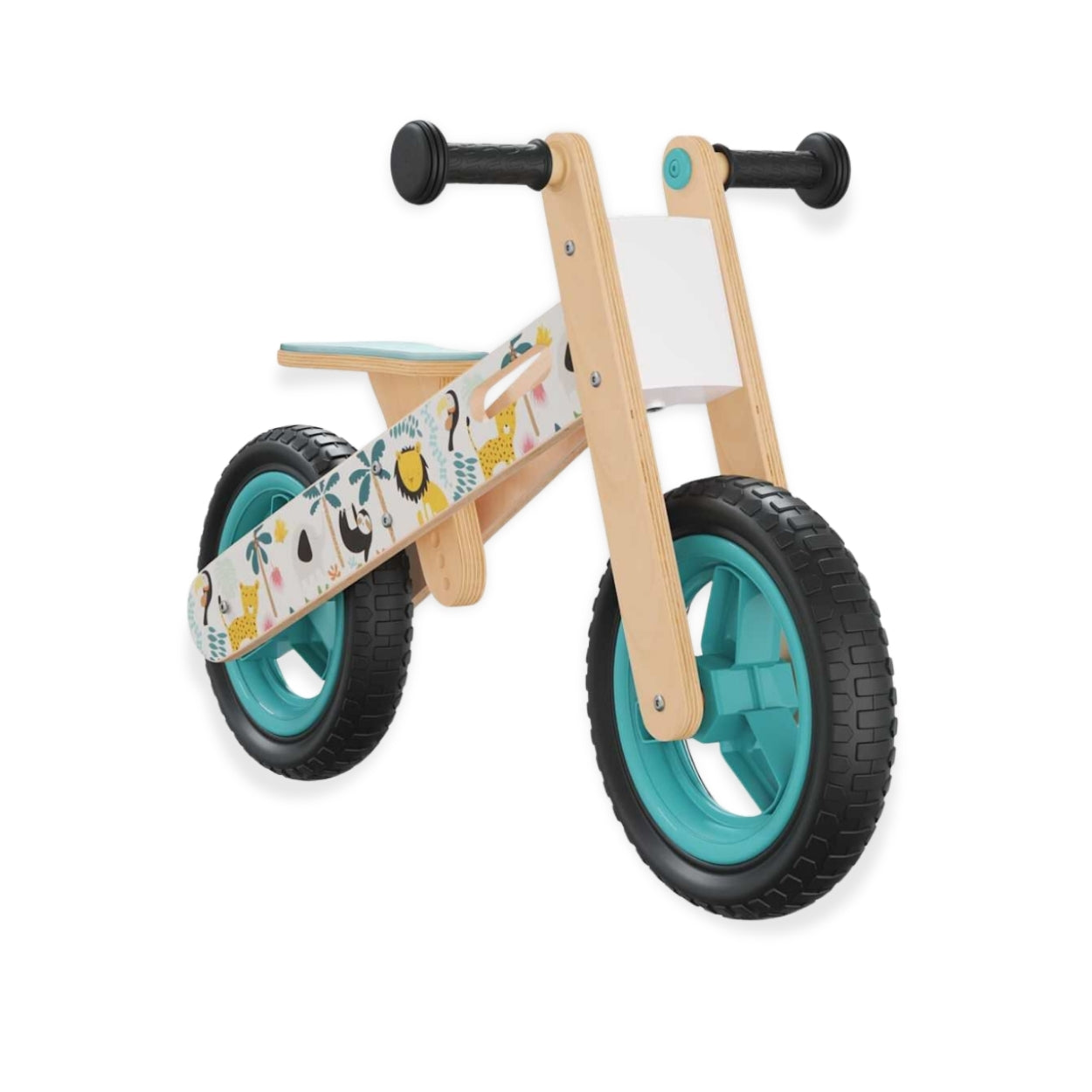 Draisienne Evolutive Bois 3-6 ans - Motif Jungle | Renard | Véhicules - STYL - JouetApprends