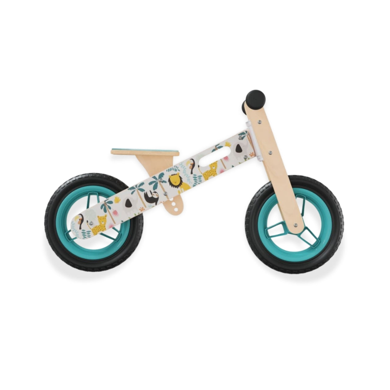 Draisienne Evolutive Bois 3-6 ans - Motif Jungle | Renard | Véhicules - STYL - JouetApprends