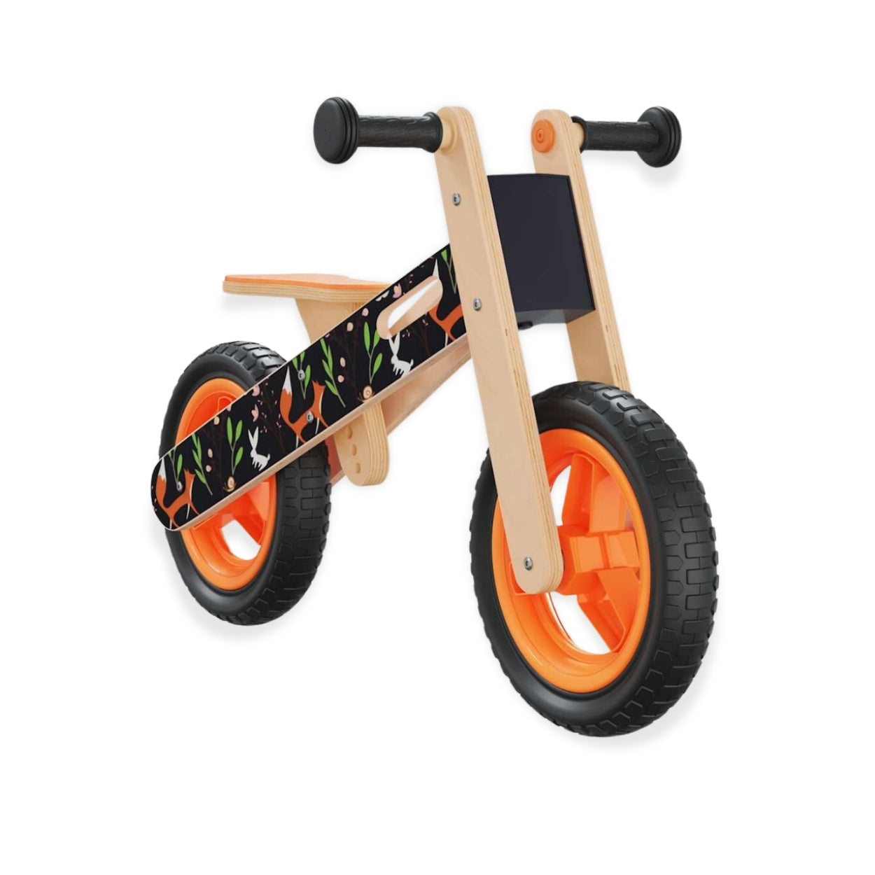 Draisienne Evolutive Bois 3-6 ans - Motif Jungle | Renard | Véhicules - STYL - JouetApprends