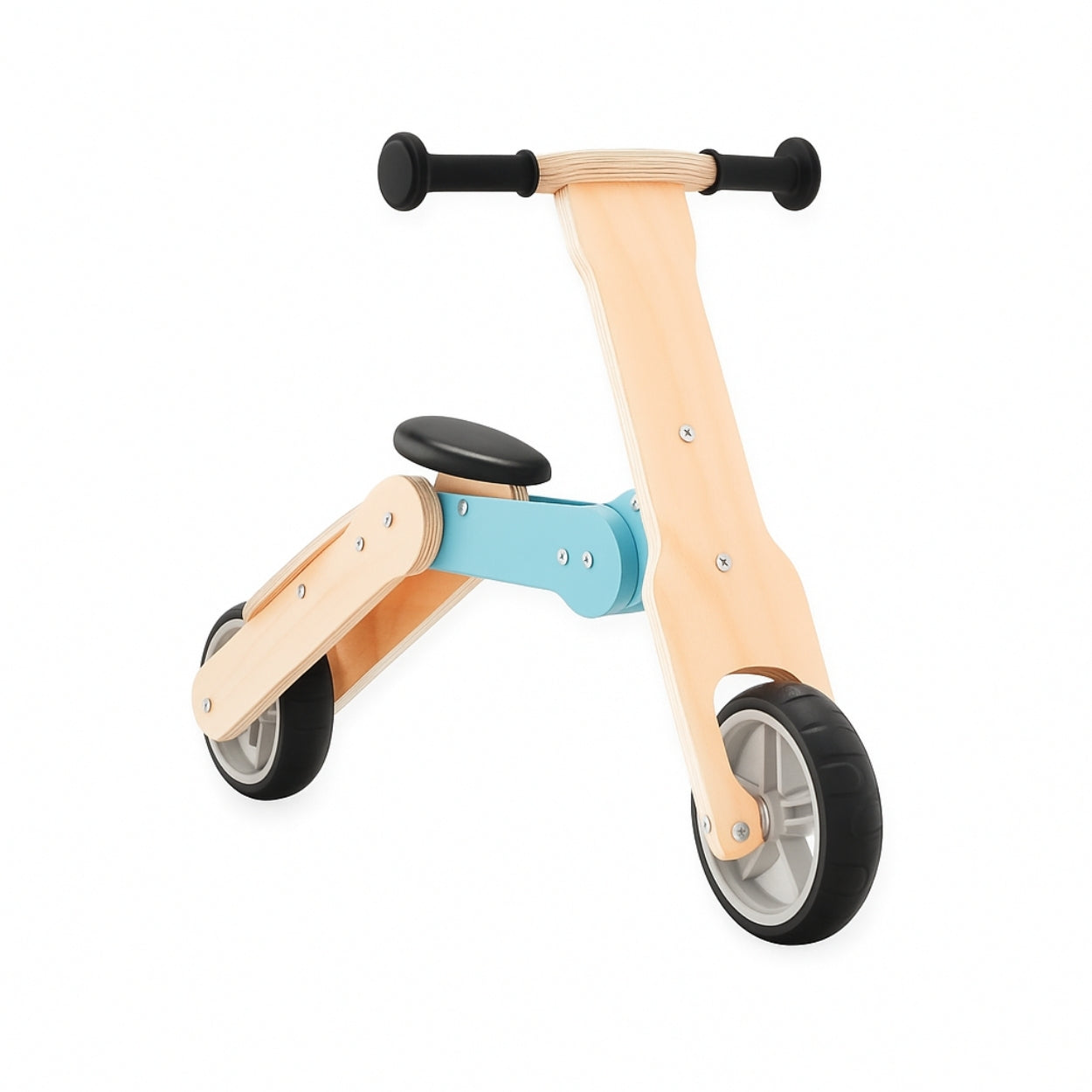 Draisienne évolutive en Trottinette en bois - Enfant 3 à 6 ans - modèle TEM - JouetApprends