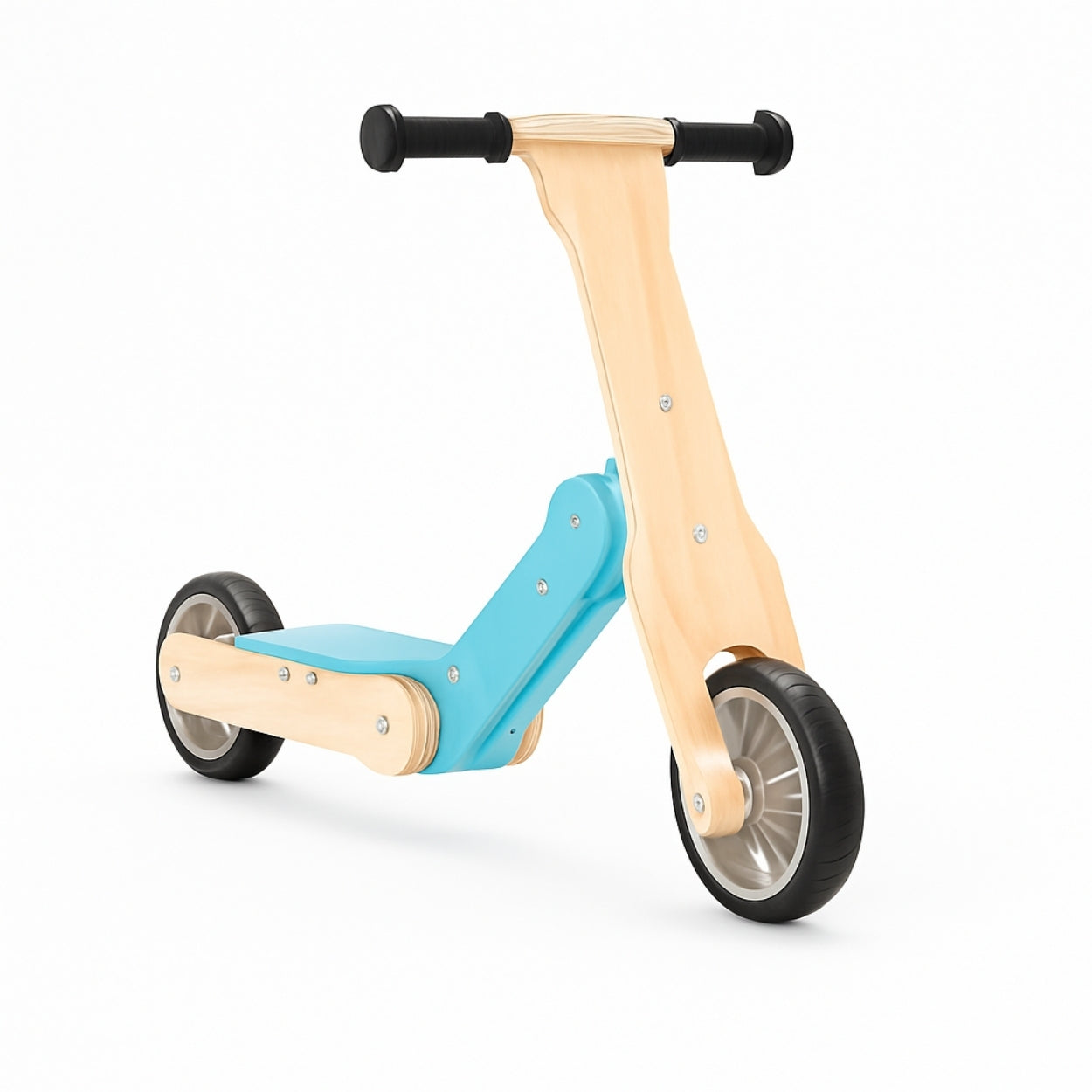 Draisienne évolutive en Trottinette en bois - Enfant 3 à 6 ans - modèle TEM - JouetApprends
