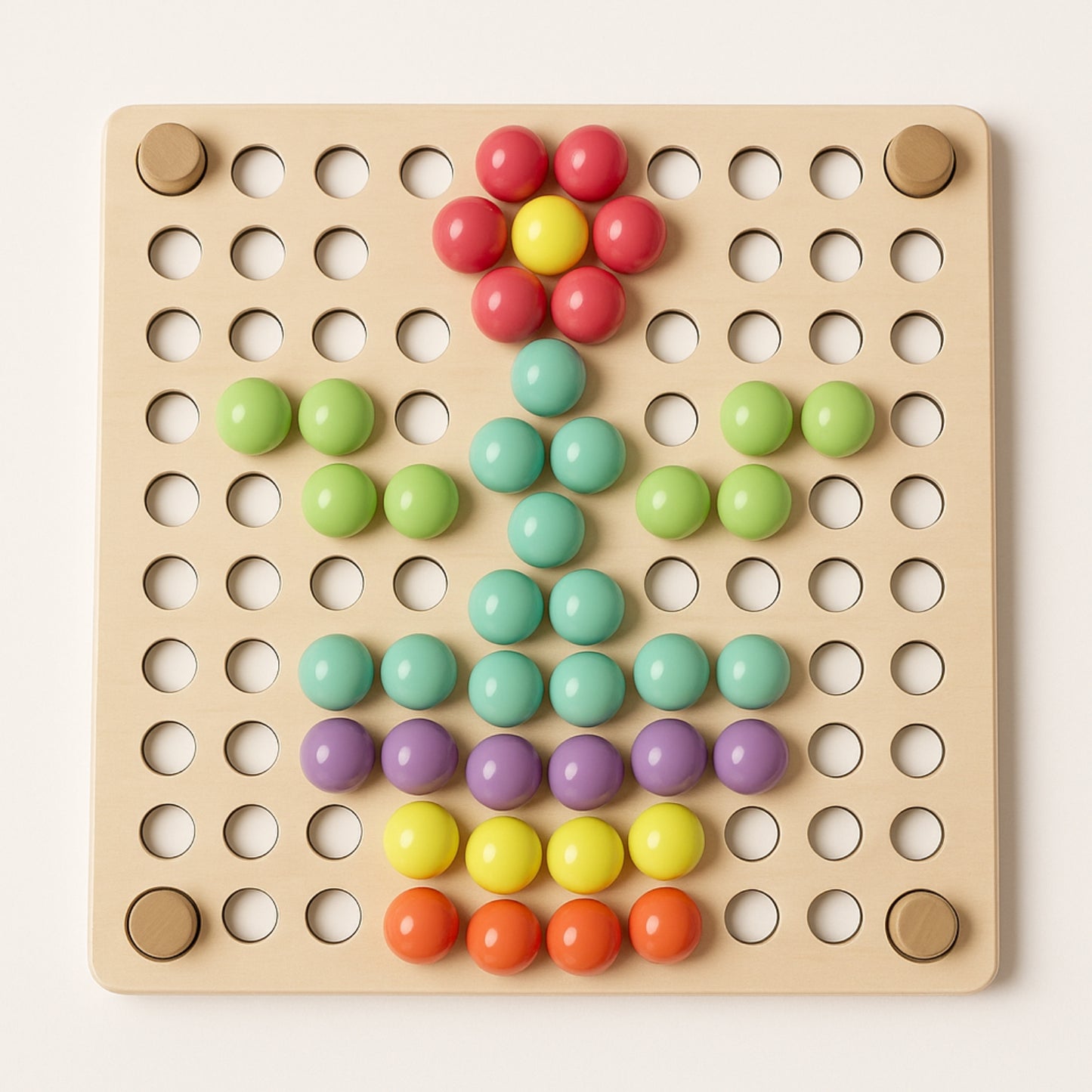 Jeu de tri Montessori 3 ans | Apprendre les couleurs | Concevoir formes et objets - JouetApprends
