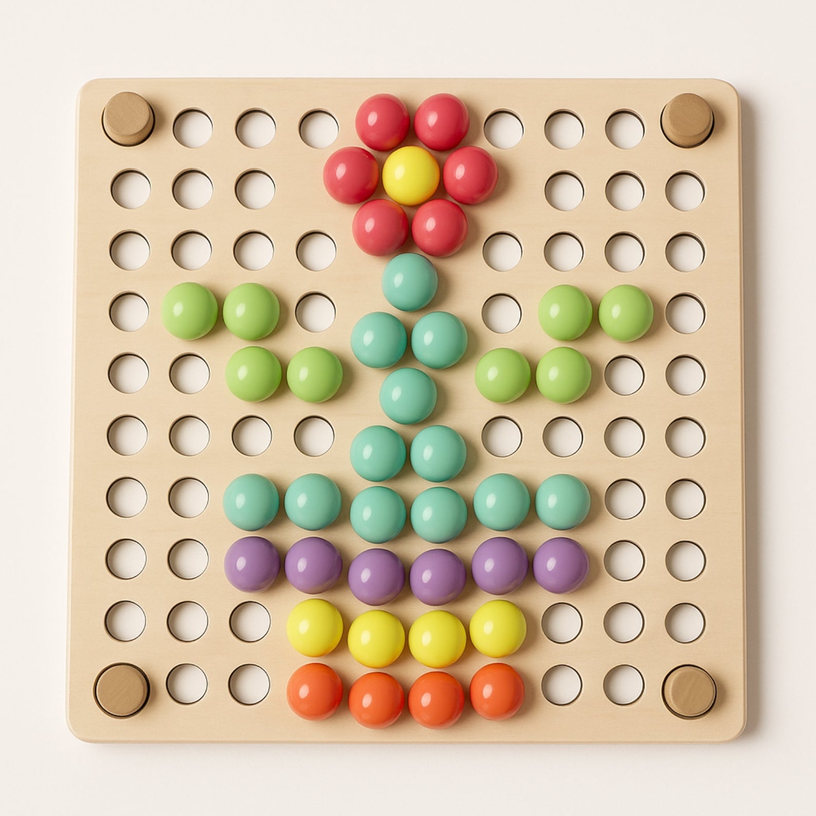 Jeu de tri Montessori 3 ans | Apprendre les couleurs | Concevoir formes et objets - JouetApprends