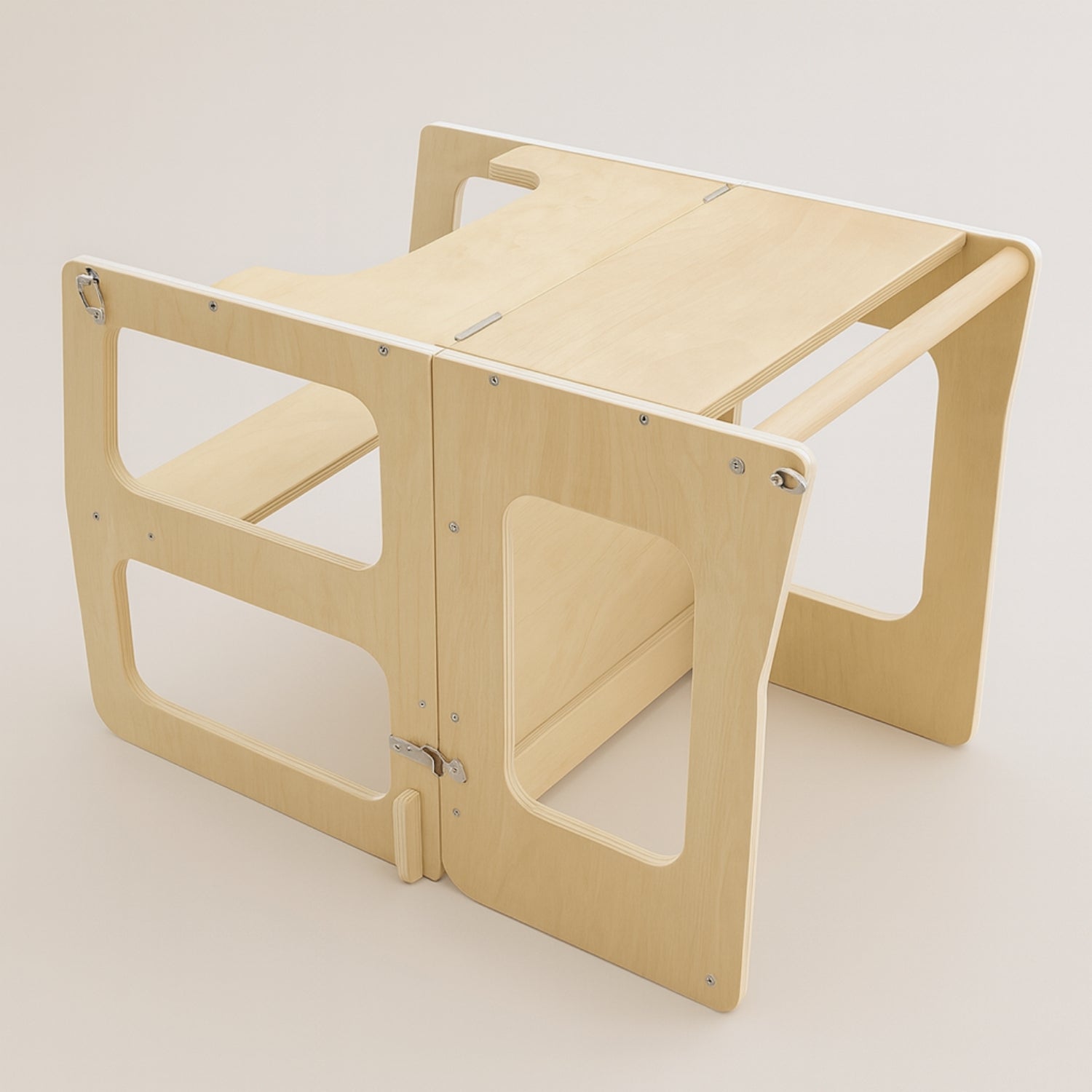 Tour d'apprentissage - 3 en 1 - Pliable en Table d'activités - Tableau dessin - Enfant 3-6 ans - JouetApprends